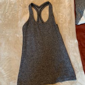 Grey lululemon tank